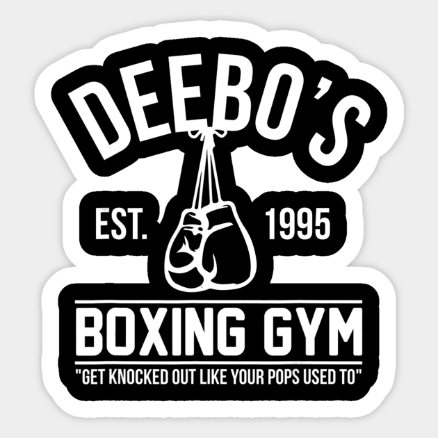 Deebo's boxing gym Sticker by aaltadel